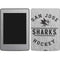 NHL San Jose Sharks Black Text Amazon Kindle Skin