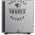 NHL San Jose Sharks Black Text NZXT H510 Compact ATX Mid-Tower Case Skin