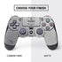 NHL San Jose Sharks Black Text PS4 Controller Skin