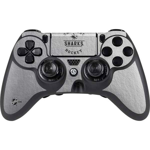 NHL San Jose Sharks Black Text PS4/PC SCUF Impact Controller Skin