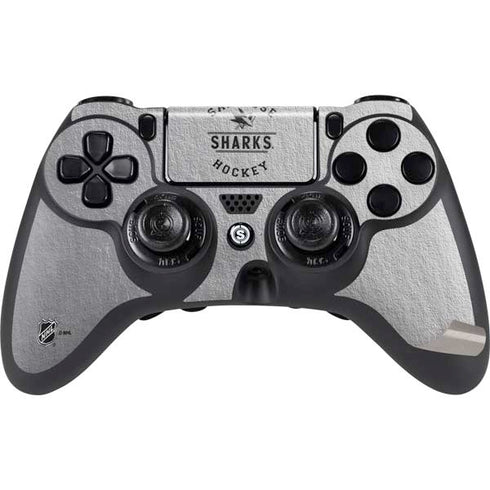 NHL San Jose Sharks Black Text PS4/PC SCUF Impact Controller Skin
