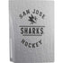 NHL San Jose Sharks Black Text PS5 Console Skin