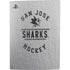 NHL San Jose Sharks Black Text PS5 Digital Edition Console Skin