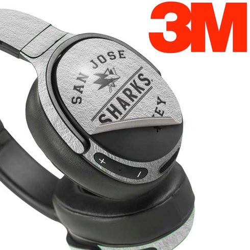 NHL San Jose Sharks Black Text Skullcandy Venue Skin