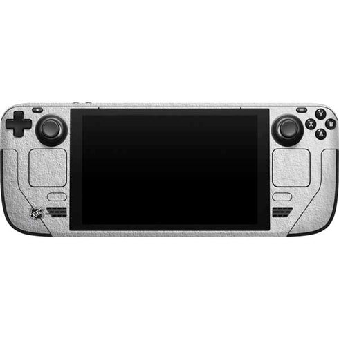 NHL San Jose Sharks Black Text Steam Deck Handheld Gaming Computer Skin