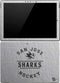 NHL San Jose Sharks Black Text Surface Pro 4 Skin