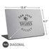 NHL San Jose Sharks Black Text Universal Laptop 16.6in (13.4 x 9.7in) Skin