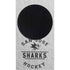 NHL San Jose Sharks Black Text Xbox Series S Console Skin