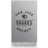 NHL San Jose Sharks Black Text Xbox Series S Console Skin