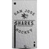 NHL San Jose Sharks Black Text Xbox Series X Console Skin