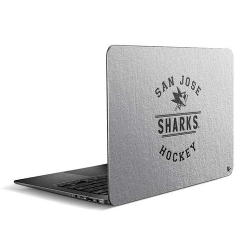 NHL San Jose Sharks Black Text Zenbook UX305FA 13.3in Skin