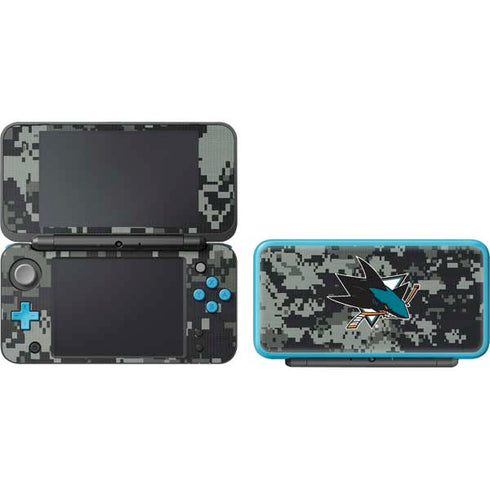 NHL San Jose Sharks Camo Nintendo 2DS XL (2017) Skin