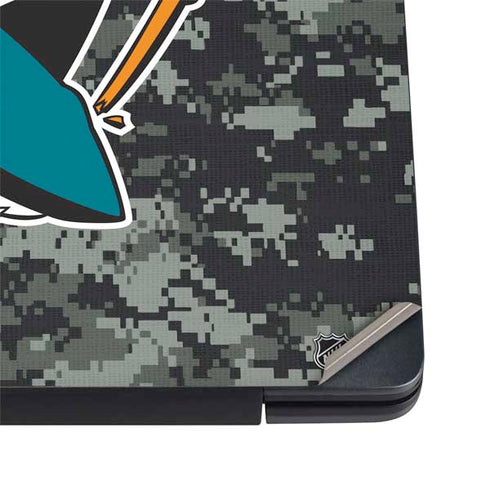 NHL San Jose Sharks Camo Dell Vostro Skin