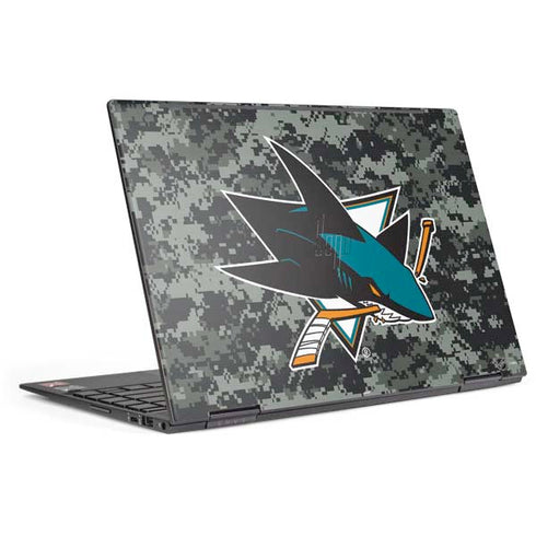 NHL San Jose Sharks Camo HP Envy Skin