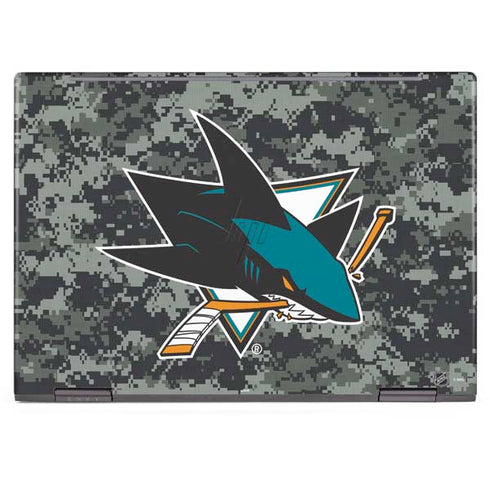 NHL San Jose Sharks Camo HP Envy Skin