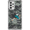 NHL San Jose Sharks Camo Galaxy A53 5G Clear Case