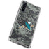 NHL San Jose Sharks Camo Galaxy A54 5G Clear Case
