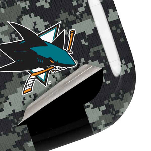 NHL San Jose Sharks Camo Galaxy Buds Pro Skin