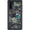 NHL San Jose Sharks Camo Galaxy Note 10 Waterproof Case