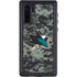 NHL San Jose Sharks Camo Galaxy Note 10 Waterproof Case