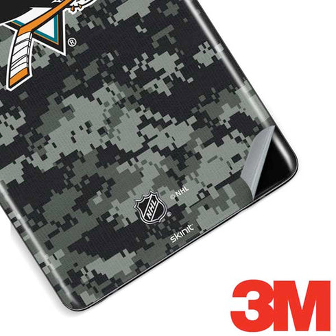 NHL San Jose Sharks Camo Galaxy Note 8 Skin