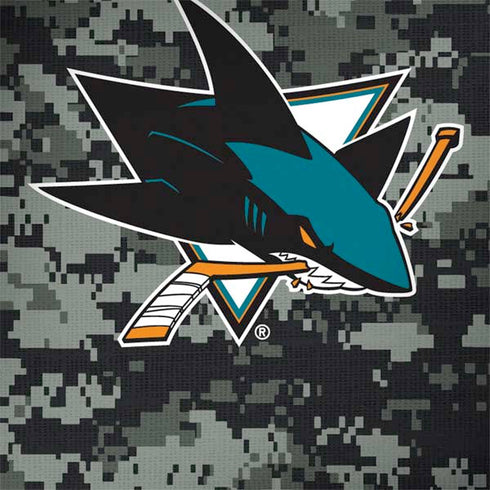 NHL San Jose Sharks Camo Galaxy Note 8 Skin