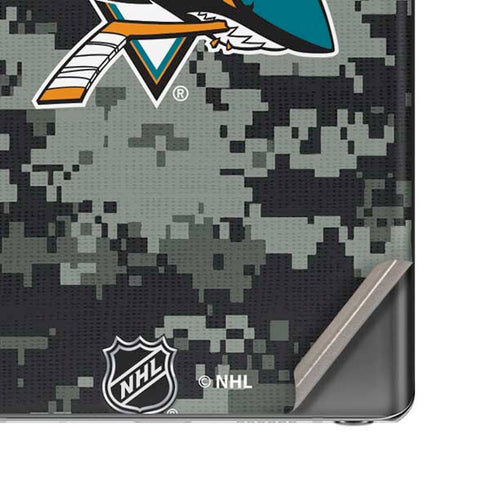 NHL San Jose Sharks Camo Galaxy Note20 5G Skin