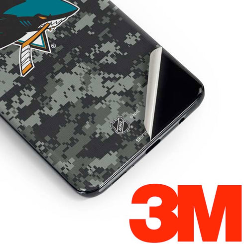 NHL San Jose Sharks Camo Galaxy S10 Skin