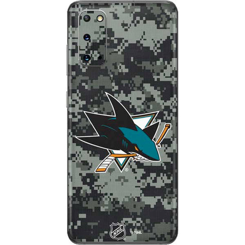 NHL San Jose Sharks Camo Galaxy S20 Skin