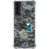 NHL San Jose Sharks Camo Galaxy S21 5G Clear Case