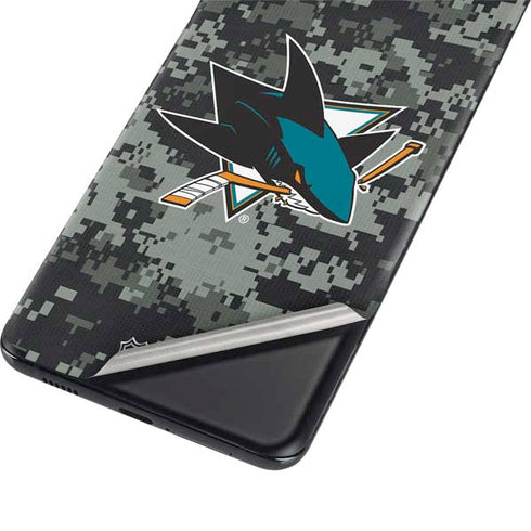 NHL San Jose Sharks Camo Galaxy S21 5G Skin
