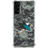 NHL San Jose Sharks Camo Galaxy S21 Plus 5G Clear Case