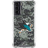 NHL San Jose Sharks Camo Galaxy S22 Clear Case