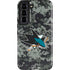 NHL San Jose Sharks Camo Galaxy S22 Pro Case