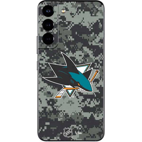 NHL San Jose Sharks Camo Galaxy S22 Skin