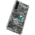 NHL San Jose Sharks Camo Galaxy S23 Plus Clear Case