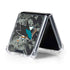 NHL San Jose Sharks Camo Galaxy Z Flip5 5G Clear Case