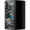 NHL San Jose Sharks Camo Galaxy Z Fold3 5G Skin