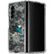 NHL San Jose Sharks Camo Galaxy Z Fold4 5G Clear Case