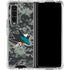NHL San Jose Sharks Camo Galaxy Z Fold4 5G Clear Case
