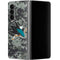 NHL San Jose Sharks Camo Galaxy Z Fold4 5G Skin