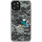 NHL San Jose Sharks Camo iPhone 11 Pro Clear Case