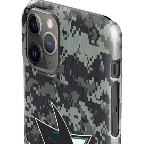 NHL San Jose Sharks Camo iPhone 11 Pro Lite Case