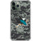 NHL San Jose Sharks Camo iPhone 11 Pro Max Clear Case