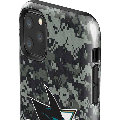 NHL San Jose Sharks Camo iPhone 11 Pro Max Impact Case