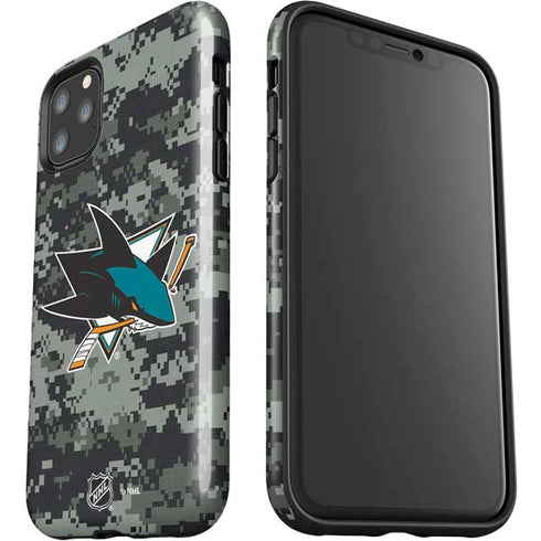 NHL San Jose Sharks Camo iPhone 11 Pro Max Impact Case