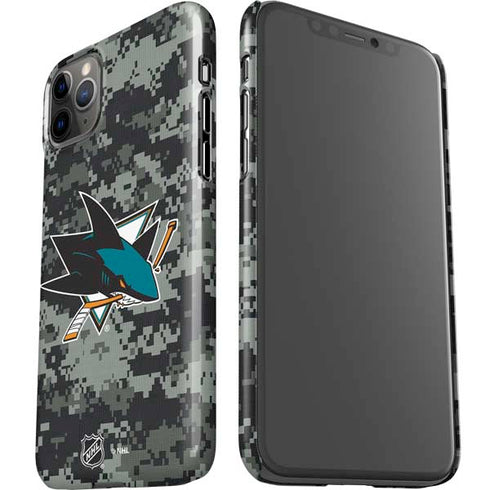 NHL San Jose Sharks Camo iPhone 11 Pro Max Lite Case