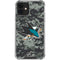 NHL San Jose Sharks Camo iPhone 12 Mini Clear Case