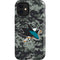 NHL San Jose Sharks Camo iPhone 12 Mini Impact Case