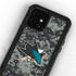 NHL San Jose Sharks Camo iPhone 12 Mini Waterproof Case